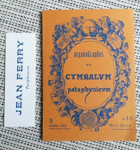Jean ferry organographes du - ferry,,
