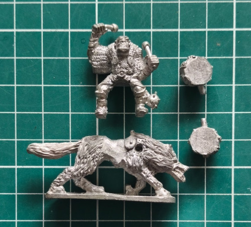 Grenadier miniature orc wolf - grenadier,