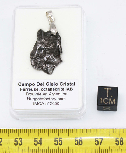 Collier pendentif météorite