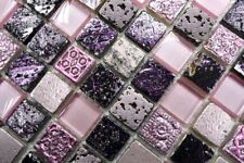 Mosaïque carreau translucide