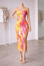 Ensemble bustier jupe - bustier, et