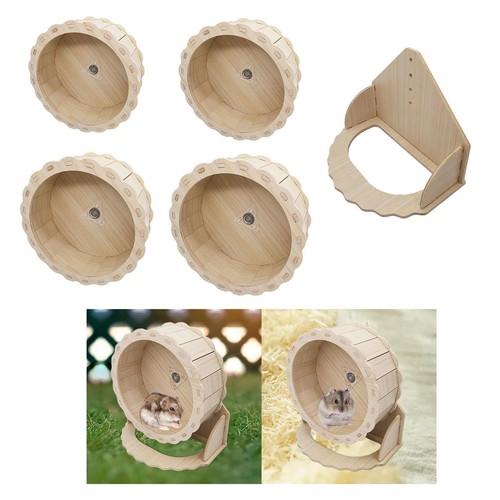 Roues exercice bois pour - roues, d'exercice