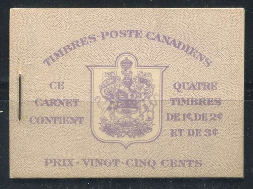 Canada 1942 37a carnet - 1942, sg