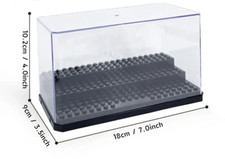 Boite/Vitrine Acrylique 3 étages pour minifigure LEGO ¤ 18x9x10.2 ¤ Display Case