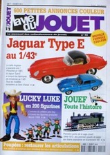 LA VIE DU JOUET n 72 lucky luke jaguar jouef poupées side car girafe sophie