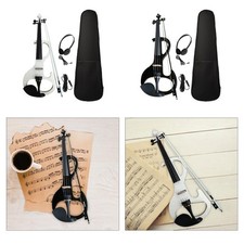 Violon électrique avec étui rigide, Instruments à cordes avec accessoires de
