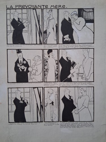 Dessin original signé paul - signé,