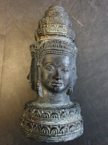 Statuette bouddha visages - statuette,