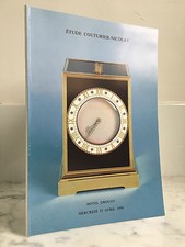 Catalogue de vente Etude