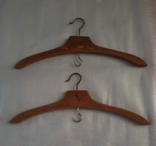 8 Portes Manteaux Cintres Bois Vintage