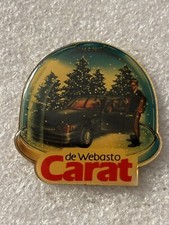 pin's  De Webasto Carat Boulle À Neige  Snow Globe voiture auto car Enamel Lapel