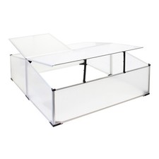 Serre à Toit double Alum