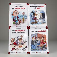Lot de 4 Livres Max et Lili