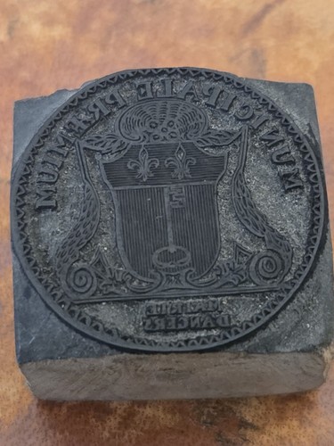 Matrice imprimerie xixe - matrice,