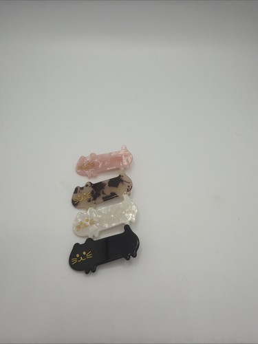 Lot barrettes chats - barrettes,