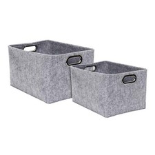 Lot de 2 Paniers de Rangement