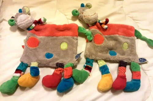 Peluche doudou vache girafe
