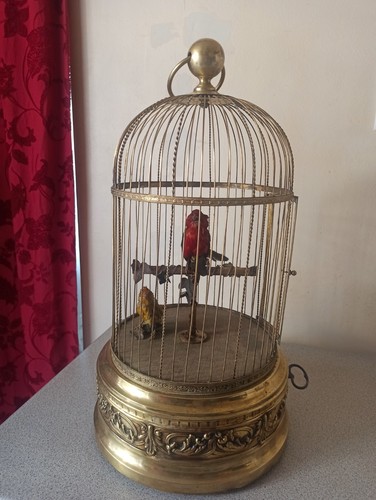 Ancienne cage oiseaux - ancienne, avec