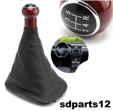 Pour VW Passat B5 1998 - 2004 Pommeau Levier de Vitesse 5+R + Soufflet + Cadre