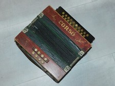 Instrument De Musique Accordéon Hohner Corso - Antique !!