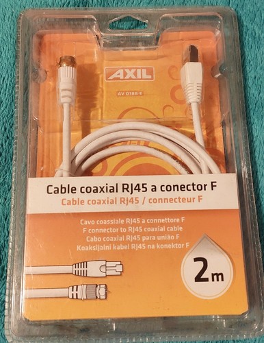 Câble coaxial rj45 à - 2m,