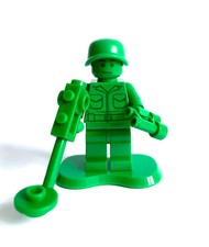 LEGO Toy Story - Figurine GREEN ARMY MAN PLAIN - toy001, sets 7595 30071