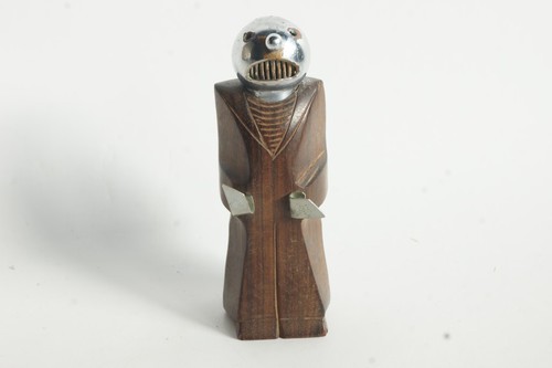 Salière figurative ébène - , de