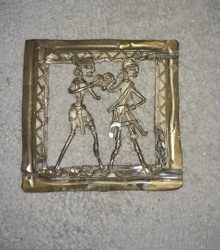 Sculpture murale couple - , de