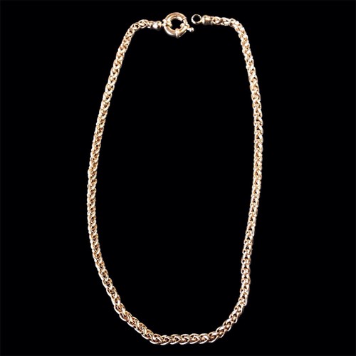 Somptueux collier plaqué - , or