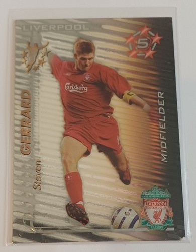 Card steven gerrard liverpool - card,