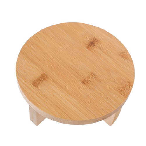 Tabouret fleurs socle - À,