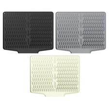 Tapis d'égouttage en silicone pour plan de travail