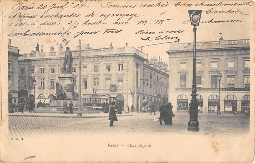 Cpa reims place royale - 51,