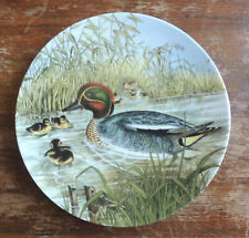 Assiette décorative canard - porcelaine de Limoges - 19 cm