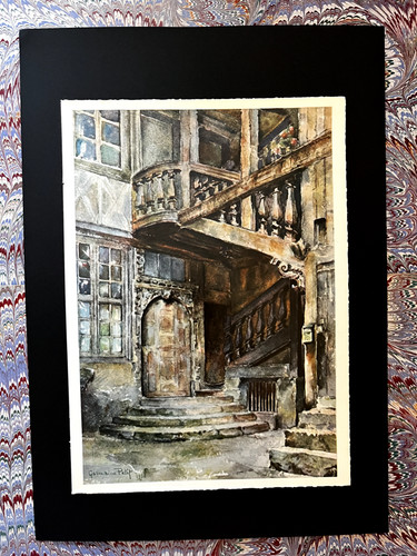 Rouen escalier rue du - rue,