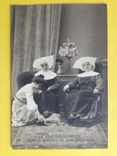 CPA LA VOIE DOULOUREUSE Séparation de l'ÉGLISE et de l'ÉTAT Religion CHOMAGE