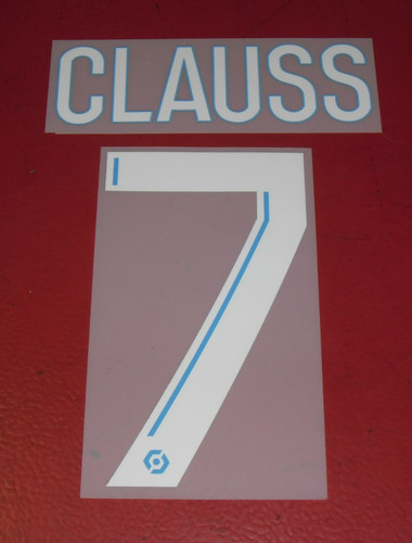 Flocage officiel clauss 7 - officiel, n°7