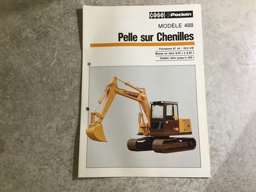Poclain case pelle - case,