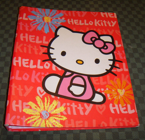 Ancien classeur hello kitty - ancien,