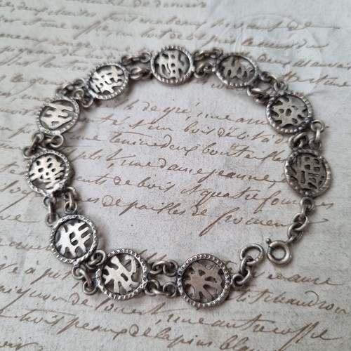 Bracelet chinois avec symboles - chinois,