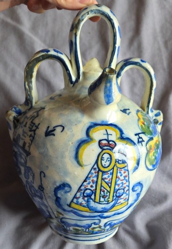 Ancienne cruche chevrette - , en
