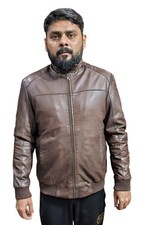 Men’s Slim Fit Leather