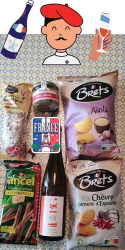 Typical french aperitif - typical,