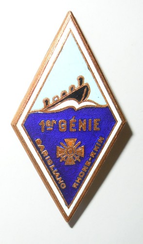 Insigne regiment du genie - 1°,