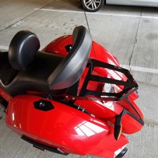 Black Backrest Sissy Bar