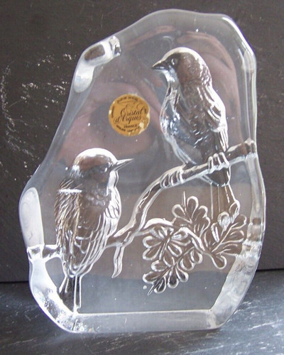 Presse papier cristal - cristal, arques
