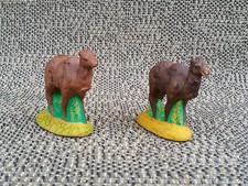 Lot d'anciens santons signé