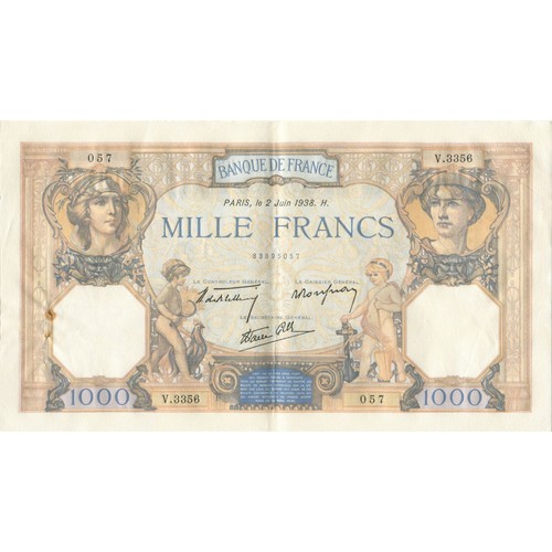 France 1000 francs cérès - france,,