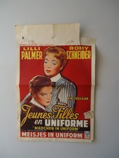 ROMY SCHNEIDER/jeunes filles en uniforme/F925/affiche belge
