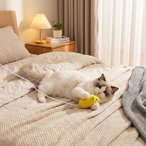 Jouet pour chat corde - en,